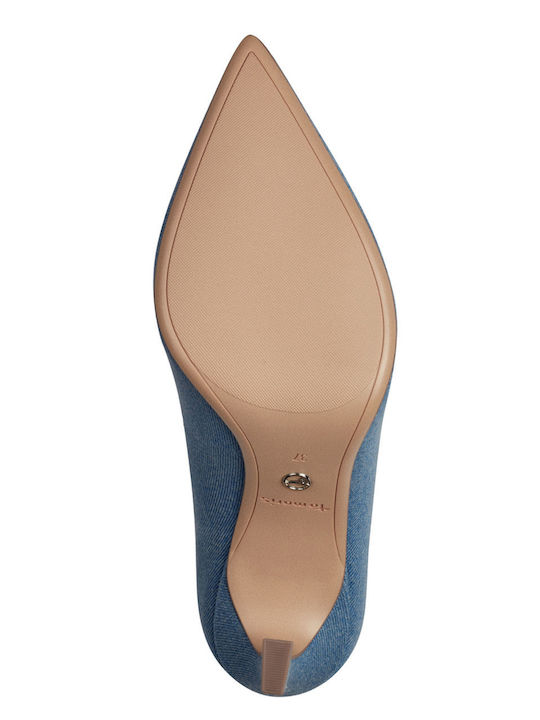 Spitze Zehe Pumps Blau