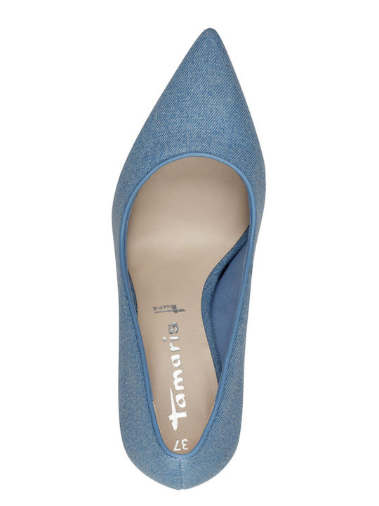 Spitze Zehe Pumps Blau