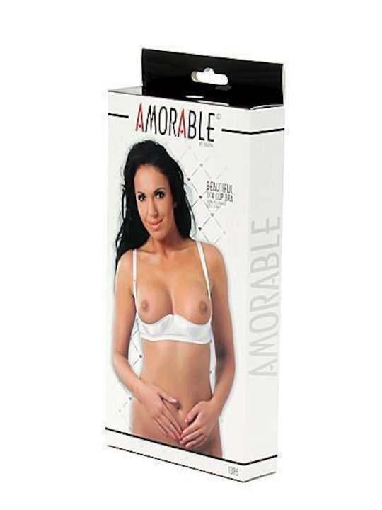 Rimba Amorable 1/4 Cup Bra Sutien sexy White R1396.3