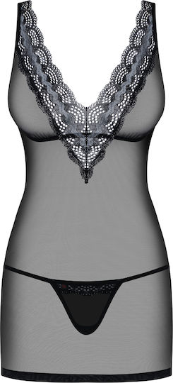 Obsessive Σετ Sexy Babydoll Black