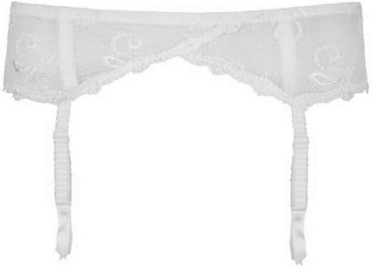 Luna 5960 Celebration Bridal Ζαρτιέρες με Δαντέλα Ivory