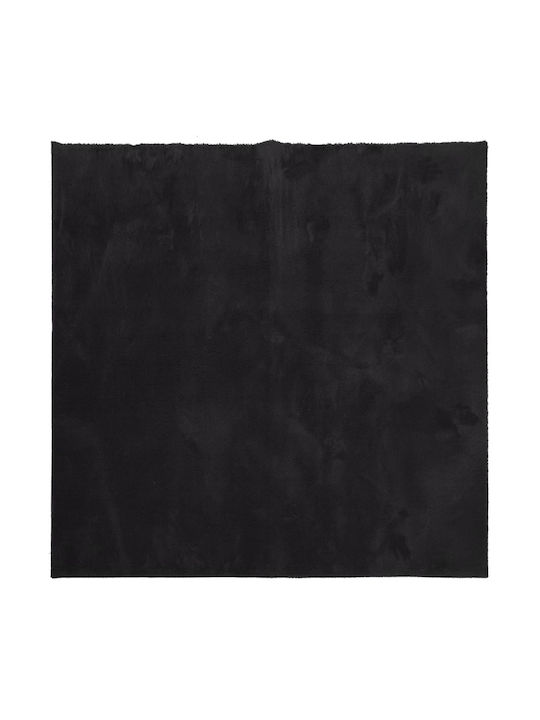 vidaXL Rug Rectangular Black