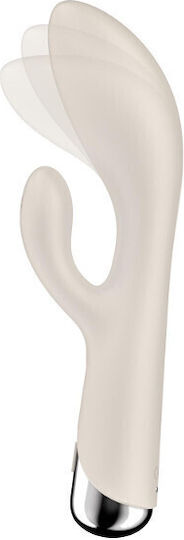 Satisfyer Spinning Rabbit 1 Δονητής Rabbit 20cm Μπεζ
