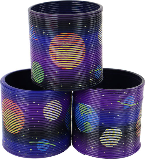 Ελατήριο Iconic Spring Purple Planet Motif Relaxation 6cm για 3+ Ετών