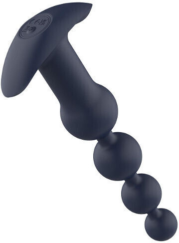 Dream Toys Remote Πρωκτική Σφήνα με Δόνηση Μπλε