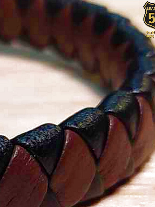Leather 55 Men's Bracelet made of Leather