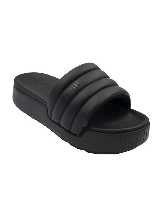 Puma Slides σε Μαύρο Χρώμα