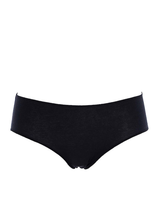 Midi Βαμβακερά Women's Slip 3Pack Black