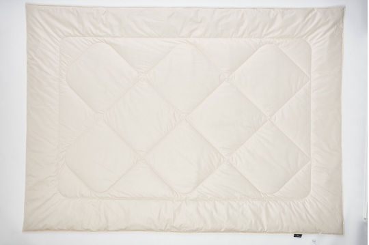 Valeria Home Pătură Simplă Din Lână 160x220 Cm Ecru 450 GSM