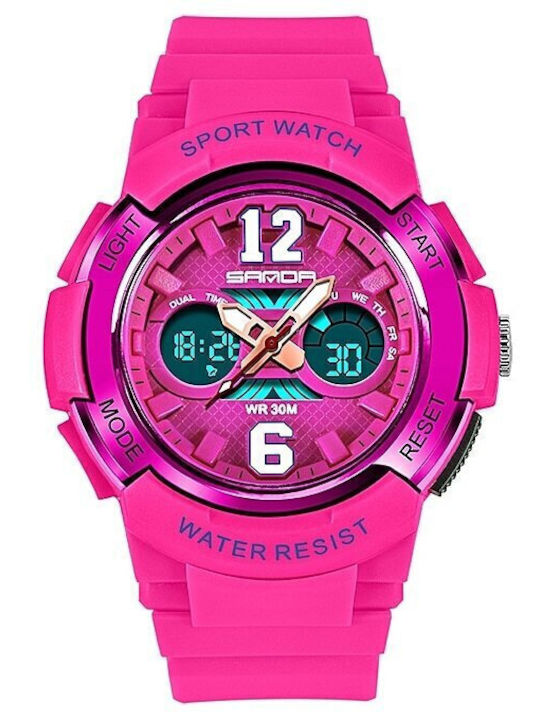 Sanda Ceas Pentru Copii 45mm Fuchsia