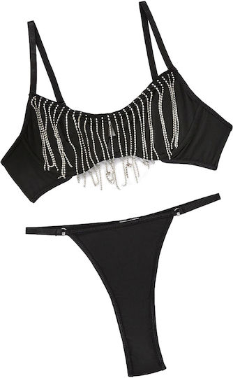 Pretty Lingerie Sexy Σετ Εσωρούχων Μαύρο