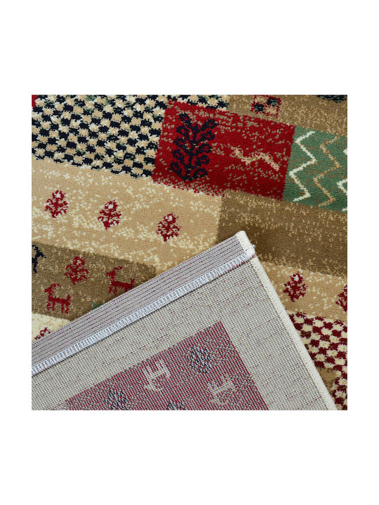 Saray Home Solid Rug Rectangular Beige