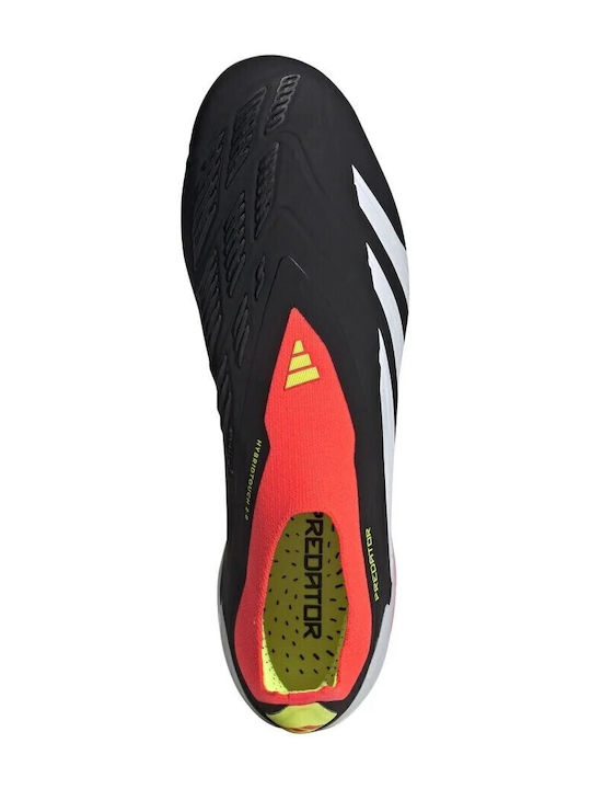 adidas Predator Elite Football Shoes with Cleats Core Black / Cloud White / Solar Red