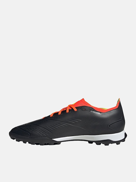 adidas Predator League Pantofi de Fotbal cu talpă cu crampoane Core Black / Cloud White / Solar Red