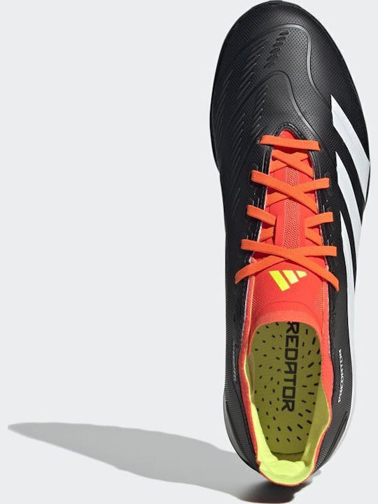 adidas Predator League Pantofi de Fotbal cu talpă cu crampoane Core Black / Cloud White / Solar Red