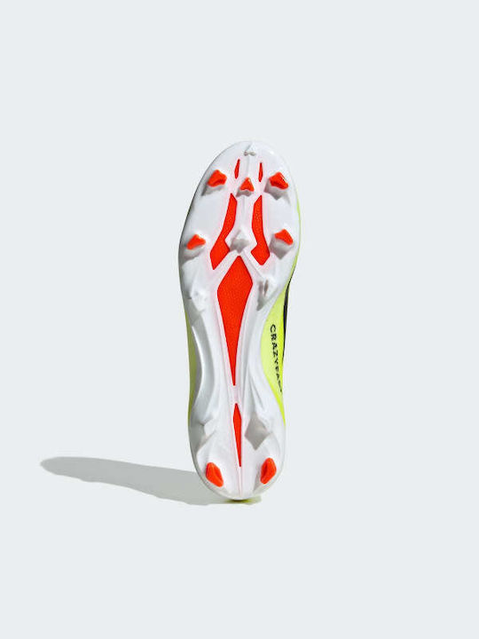 Adidas FG Scăzut Pantofi de fotbal cu clești Team Solar Yellow 2 / Core Black / Cloud White