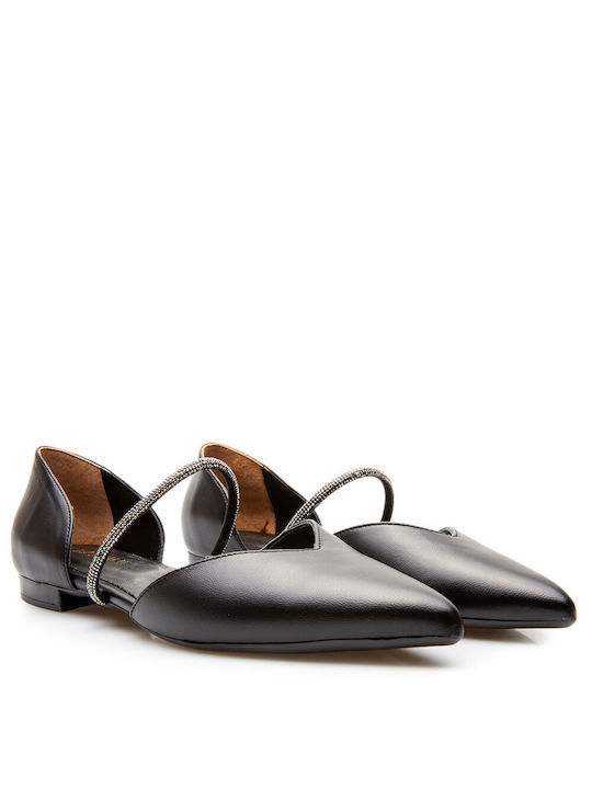 Labrini Damen Ballerinas in Schwarz Farbe