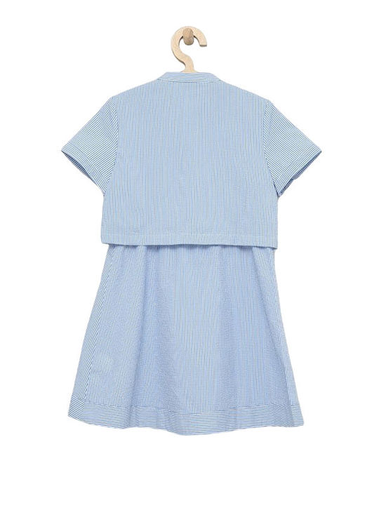 Tommy Hilfiger Kids Dress Light Blue