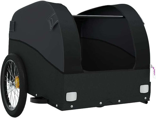 Vidaxl Bicycle Trailer Black 45 Kg Iron
