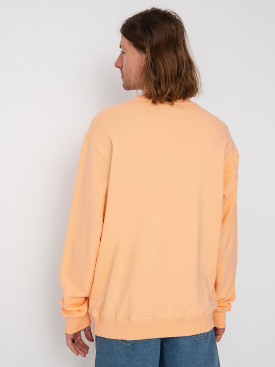 Volcom Crew Men's Sweatshirt Orange