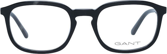 Gant Männer Acetat Brillengestelle mit Rezept Schwarz GA3261 001