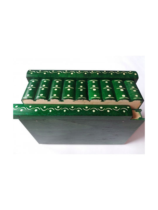 Magic Puzzle Box Κουτί Κοσμημάτων Ξύλινο με Καθρέφτη 21x13.3x9.6cm