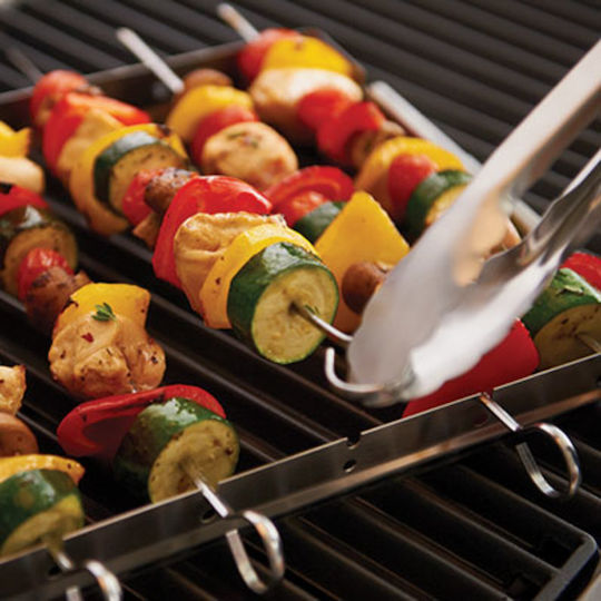 GrillPro Ανοξείδωτο Σουβλάκι 34.3cm 6τμχ