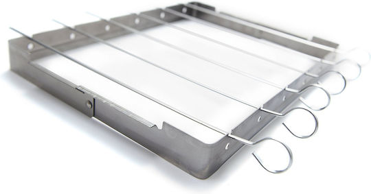 GrillPro Ανοξείδωτο Σουβλάκι 34.3cm 6τμχ