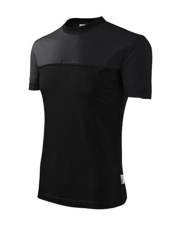 Rimeck Ανδρικό Διαφημιστικό T-shirt Κοντομάνικο Ebony Gray