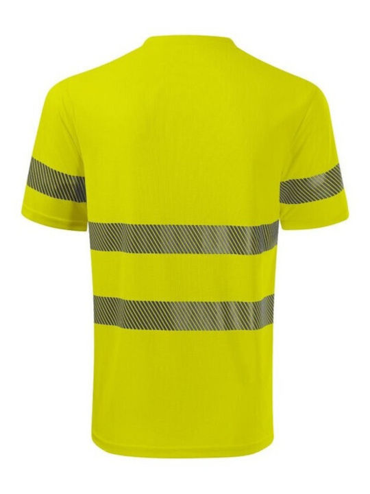 Rimeck Men's Short Sleeve Promotional T-Shirt Fluorescent Yellow