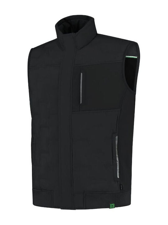 Tricorp Men's Sleeveless Puffer Jacket Black