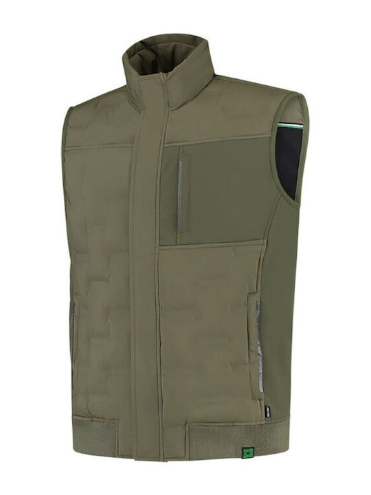 Tricorp Men's Sleeveless Puffer Jacket Green