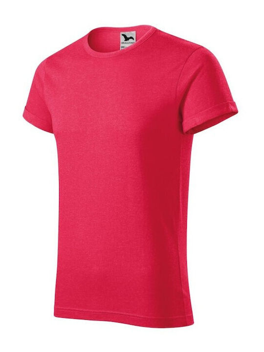 Malfini Ανδρικό Διαφημιστικό T-shirt Κοντομάνικο σε Χρώμα