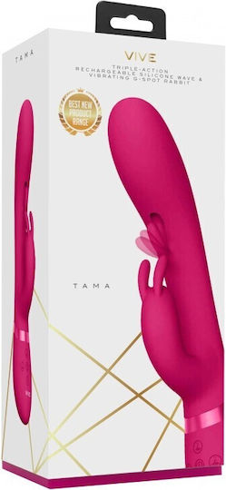 Vive Tama Δονητής Rabbit 27.6cm Pink