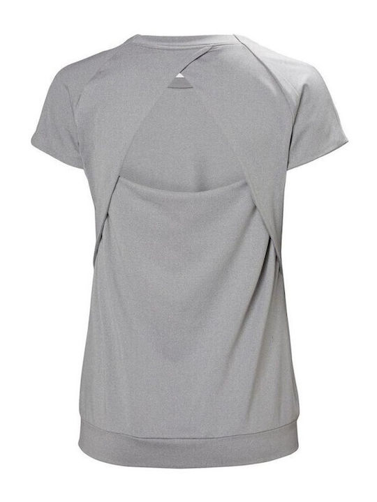 Malla Γυναικείο Αθλητικό T-shirt Γκρι
