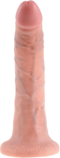 King Cock Realistisches Dildo Mit Saugnapf Fleisch 18cm