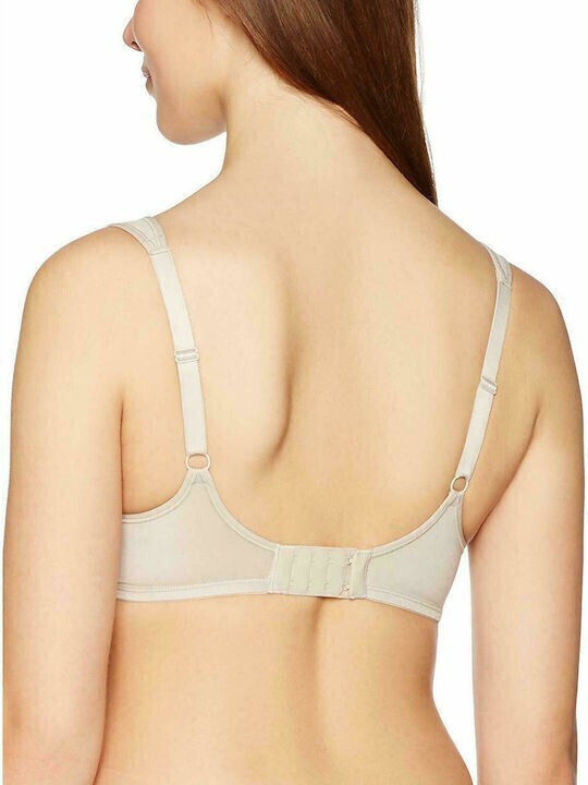 Creaciones Selene Athletic Athletic Bra without Padding without Underwire Beige