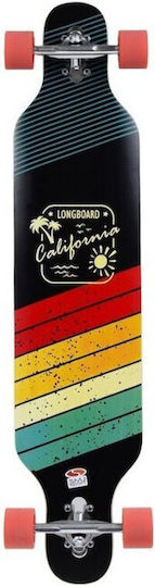 SMJ Sport California Complete Longboard Multicolour