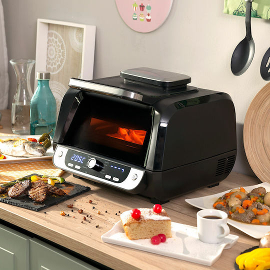 InnovaGoods Fryinn 12in1 6000 Heißluftfritteuse 6Es Schwarz