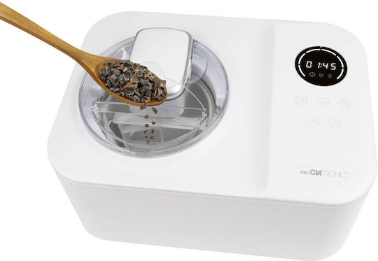 Clatronic ICM 3784 Παγωτομηχανή 1.2lt Λευκή