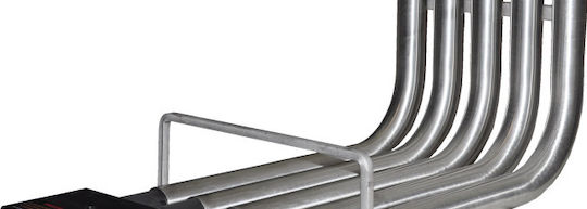EcoHot 1-IN-TH Fireplace Heat Exchanger 62W Inox L50xH47xD50-77cm