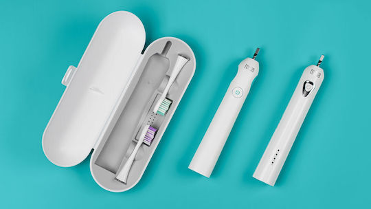 Teesa TSA8011 Toothbrush Travel Case Plastic White