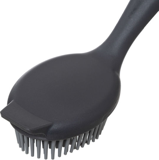 5Five 164750 Plastic Cleaning Brush with Handle Gray