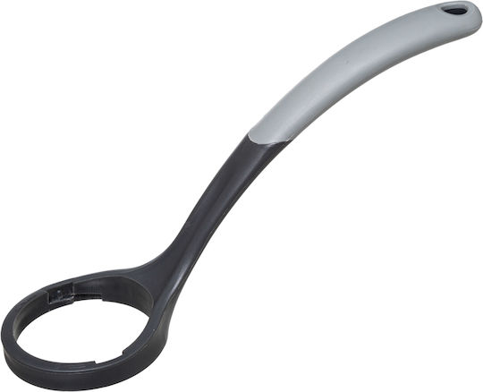 5Five 164749 Plastic Cleaning Brush with Handle Gray