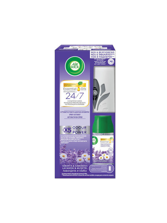 Airwick Dispozitiv de Pulverizare cu Aromă Levănțică și mușețel 250ml