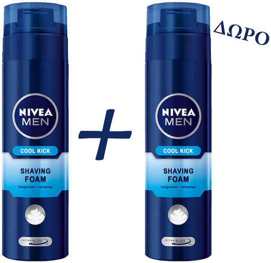 Nivea Men Cool Kick Foam for Pre-Shave 400ml
