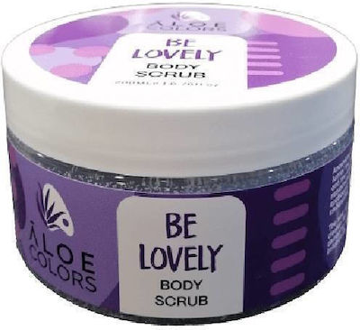 Lovely Be Lovely Scrub pentru corp Caramel și migdale amare 200ml