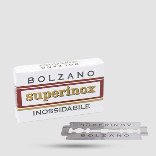 Bolzano Superinox Double Edge (5 броя) Резервни остриета за чувствителна кожа 5бр