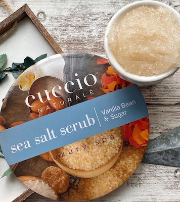 Cuccio Vanilla Bean & Sugar Sea Salt Peeling Peeling 553gr