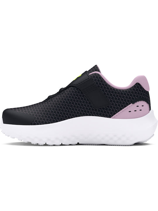 Under Armour Αθλητικά Παιδικά Παπούτσια Running Surge 4 Μαύρα